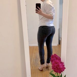 Dark Grey American Eagle Skinny Jeggings